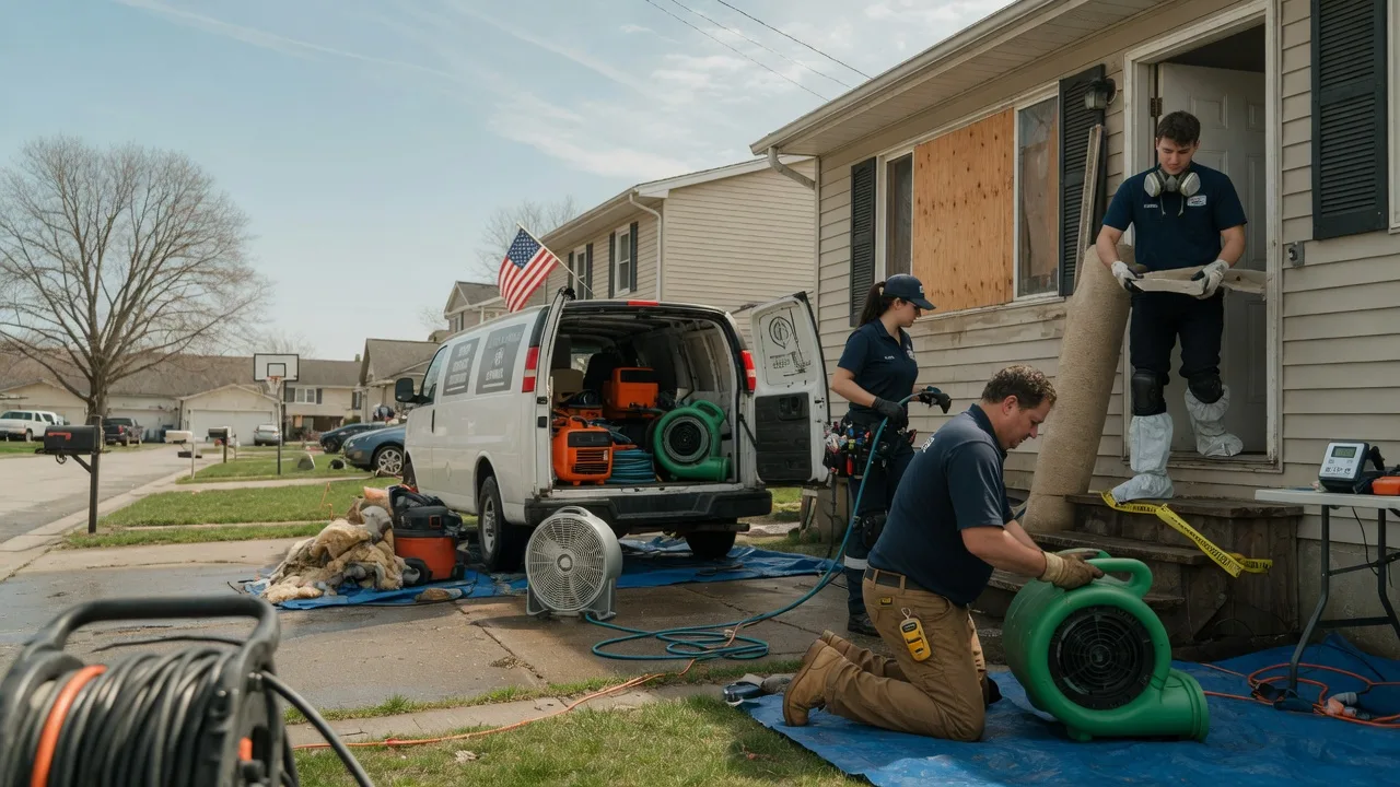 Water Damage Restoration in New Albany, OH near me
